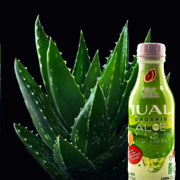 Organic Aloe Vera Juice - Grapefruit Flavor