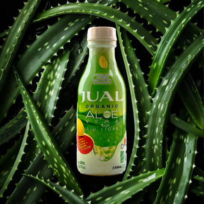 Organic Aloe Vera Juice - Lemon & Ginger Flavor