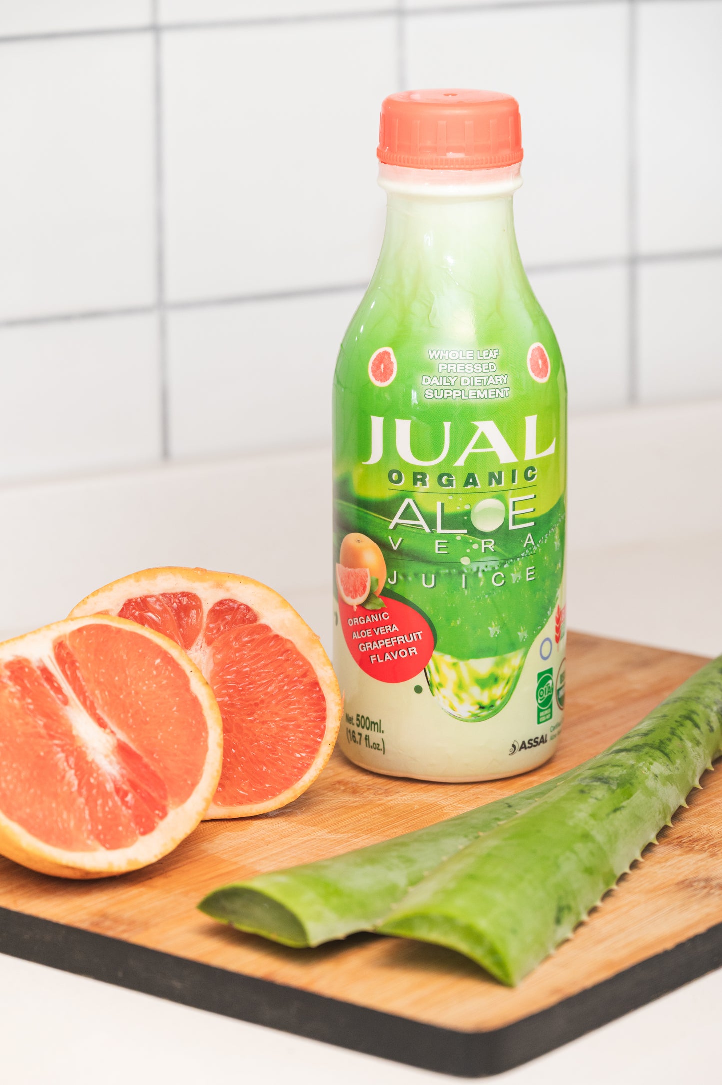 Organic Aloe Vera Juice - Grapefruit Flavor