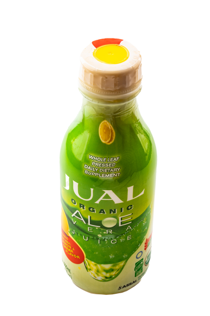 Organic Aloe Vera Juice - Lemon & Ginger Flavor